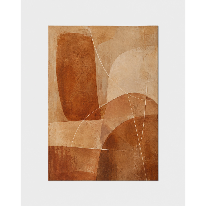 Fragmento Mineral | Cuadro abstracto en lienzo | LASACA